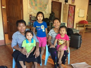 Our lead pastor, Ling Choi, and his sweet family. 