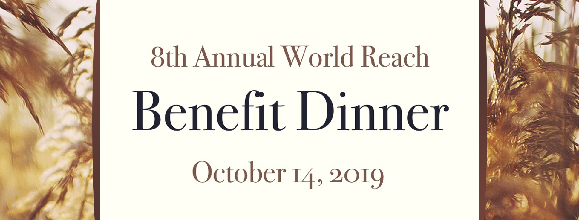 Benefit Dinner